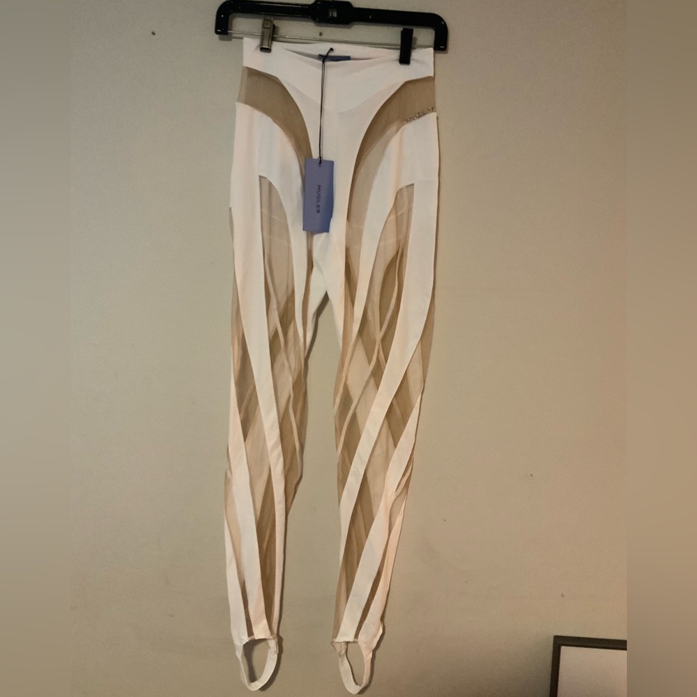 Mugler stirrup pant/leggings